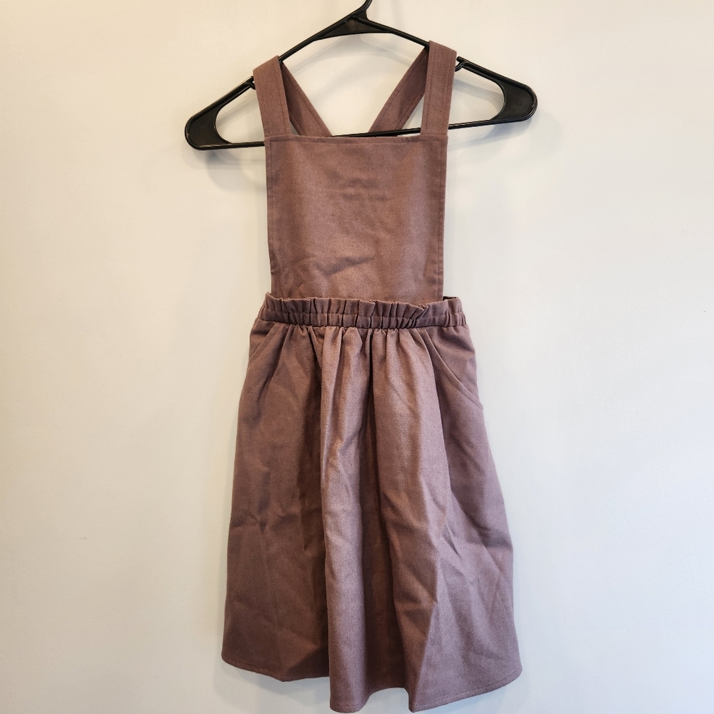 The Sunday Collective Kids Jumper Dress Peppercorn